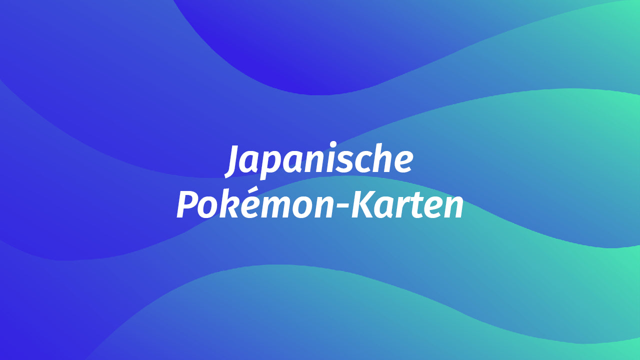 Japanische Pokémon-Karten