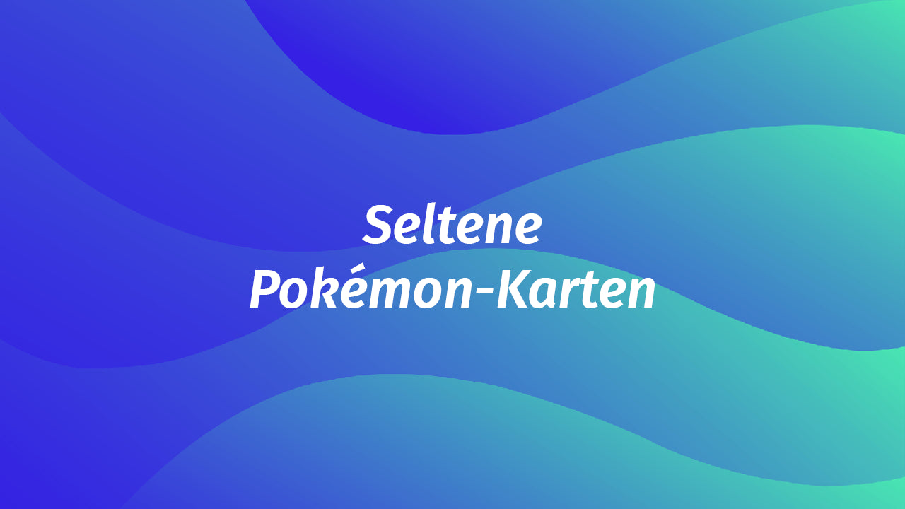 Seltene Pokémon-Karten