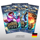 Disney Lorcana Geflüster aus der Tiefe Deutsch Einzelbooster Artwork Set