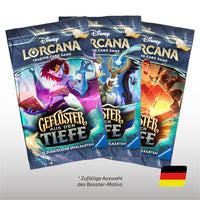 Disney Lorcana Geflüster aus der Tiefe Deutsch Einzelbooster Artwork Set
