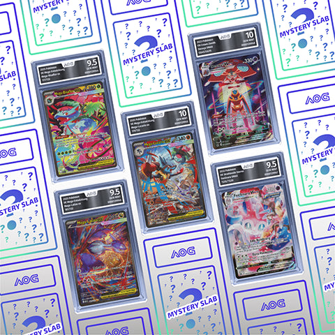 POKÉMON MYSTERY SLAB Bundle April 5x Grading + 1x Random Pokémon Slab (DE/EN)