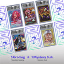 AOG - Absolute Objective Grading - One Piece Mystery Slab 5er Bundle November